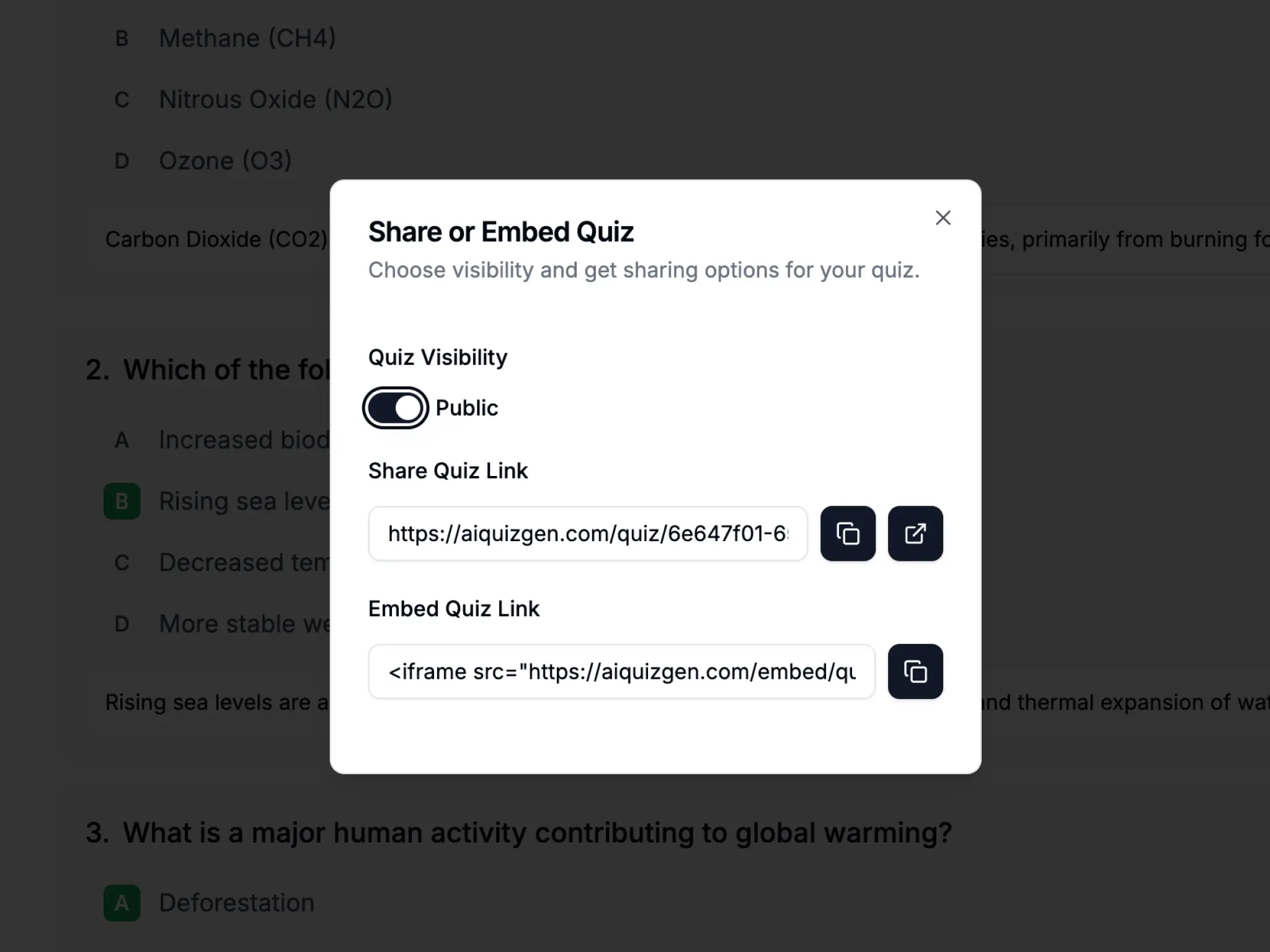 Sharing and Embedding